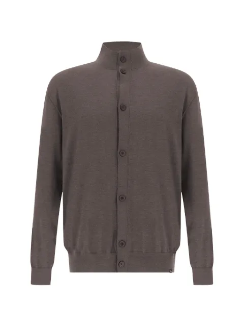 Paul & Shark high-neck button-up cardigan