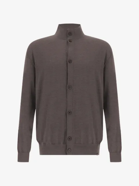 Paul & Shark high-neck button-up cardigan