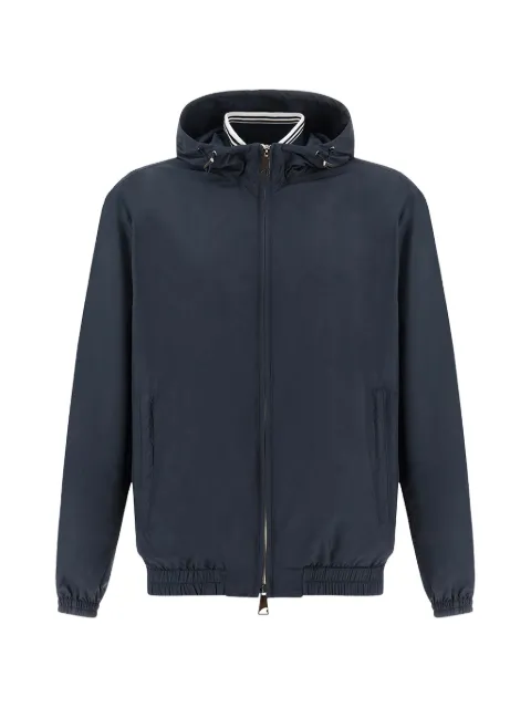 Paul & Shark hooded microfiber jacket
