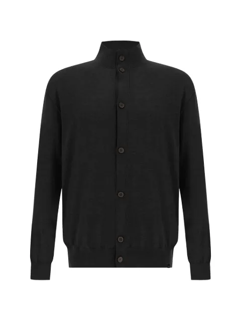 Paul & Shark high-neck button-up cardigan
