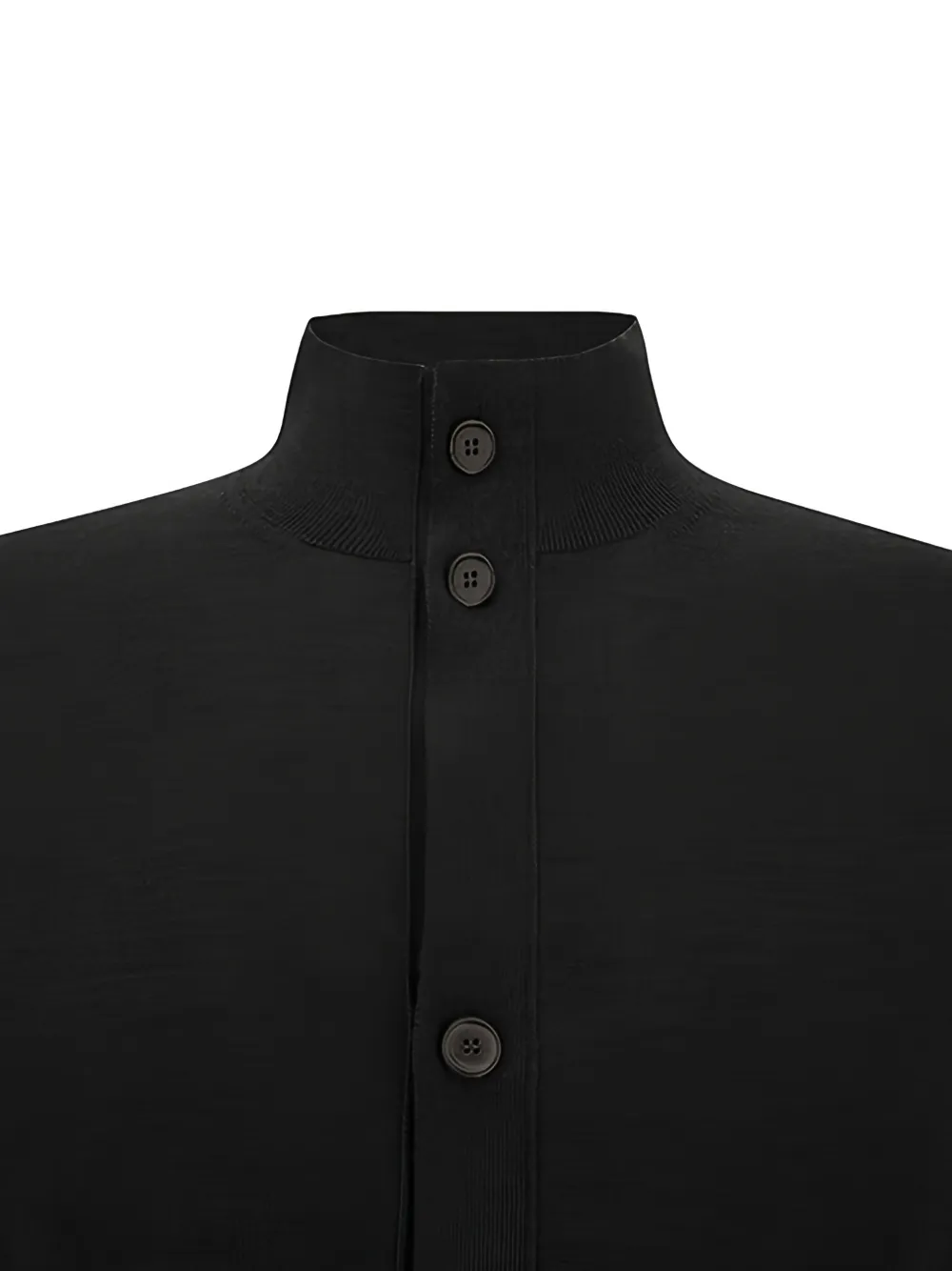 Paul & Shark Button-up vest Zwart