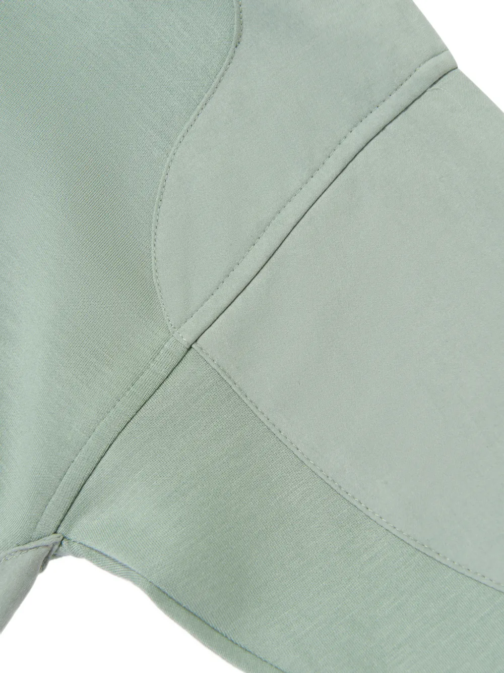 Emporio Armani Kids Jersey hoodie met logo-reliëf Groen