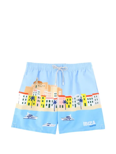 MC2 Saint Barth Ibiza graphic-print swim shorts
