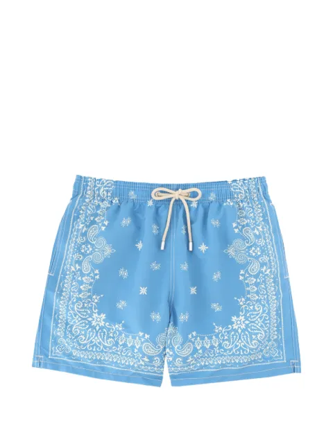 MC2 Saint Barth Gustavia bandana-print drawstring swim shorts