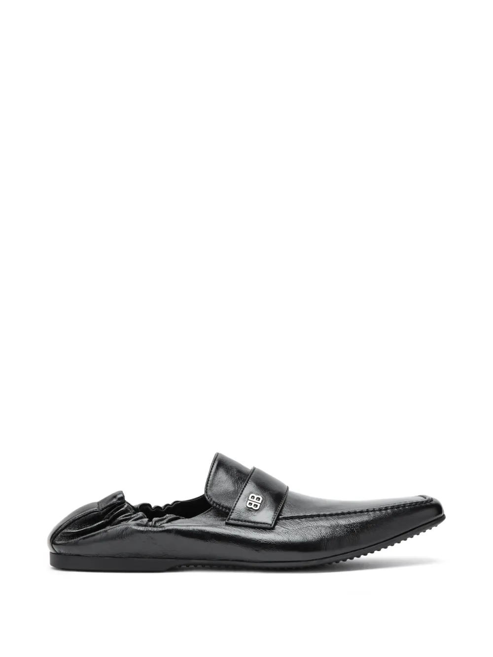 Balenciaga Palermo BB logo-plaque loafers - Nero