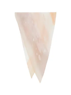 ISSEY MIYAKE ホワイト プリーツスカーフ BASIC SCARF Stole White
