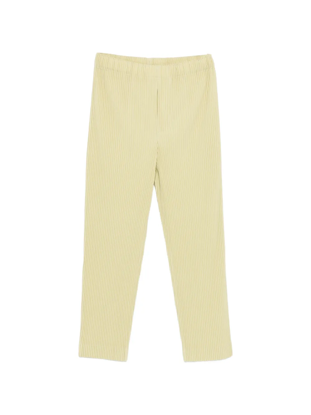 Homme Plissé Issey Miyake elasticated-waistband pleated trousers - Verde