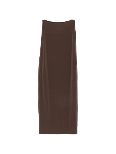 Issey Miyake robe sans manches à col bateau