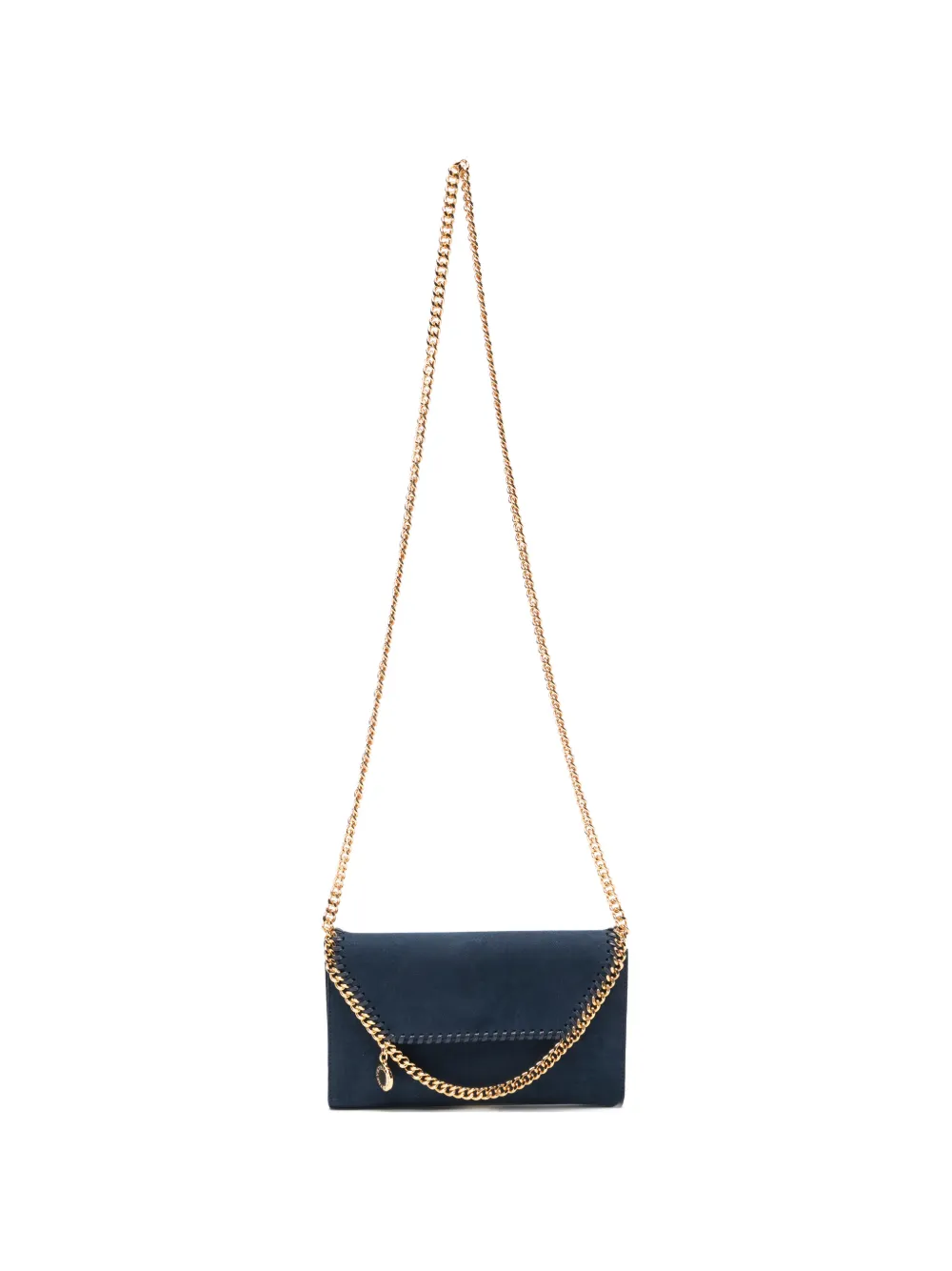 Stella McCartney Falabella chain-trim crossbody bag - Blu