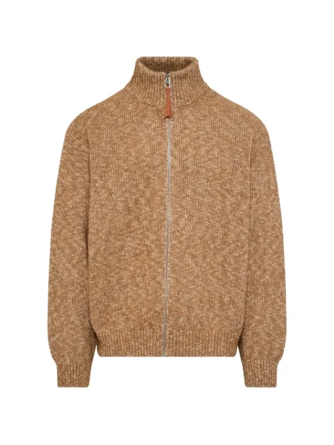 LOEWE zip-up Anagram cardigan