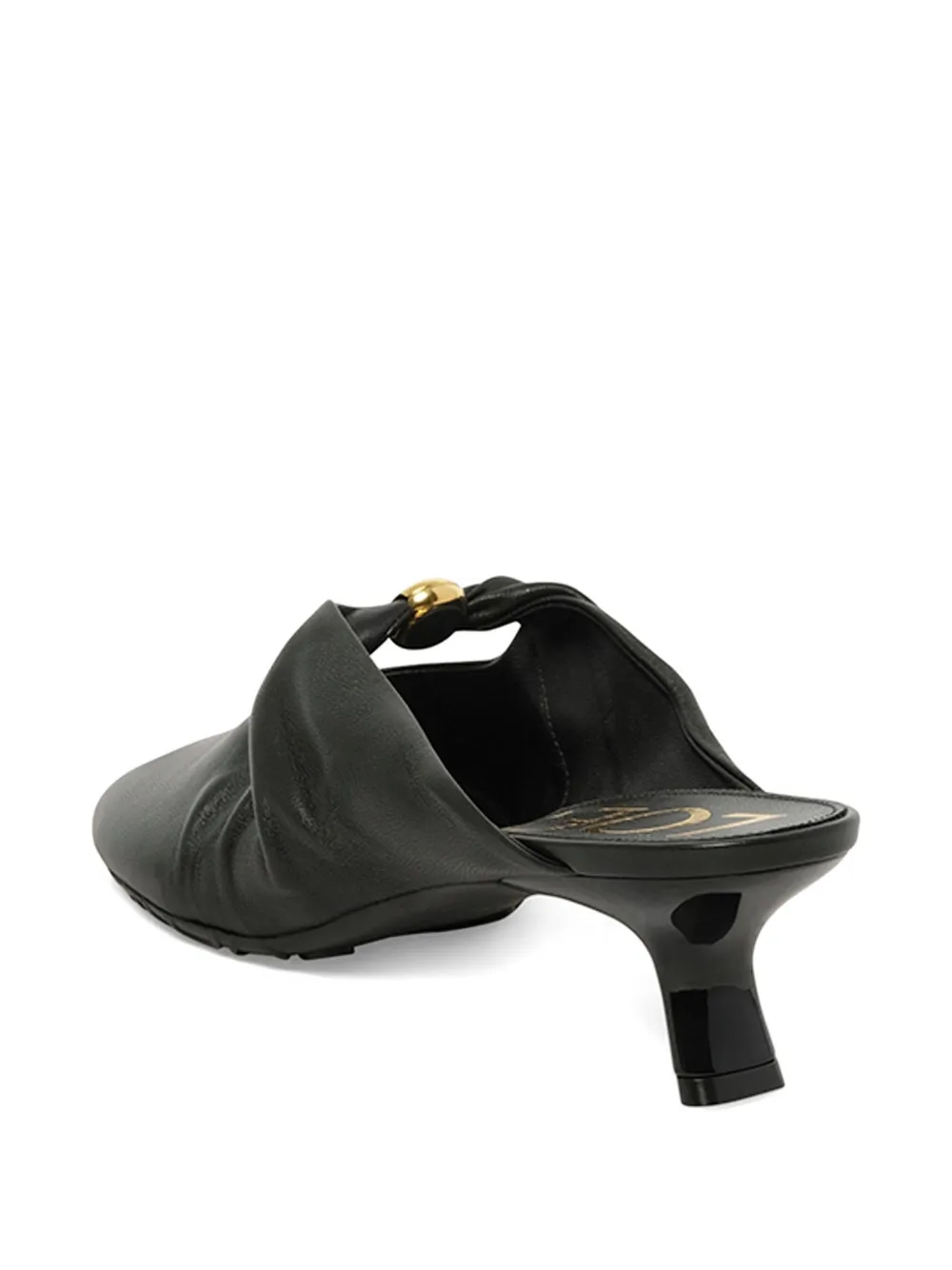 LOEWE Pebble zachte muiltjes Zwart