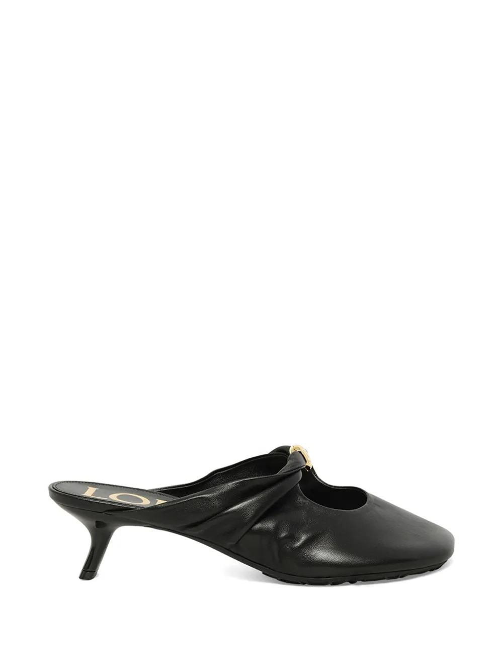 LOEWE Pebble Soft mules - Black