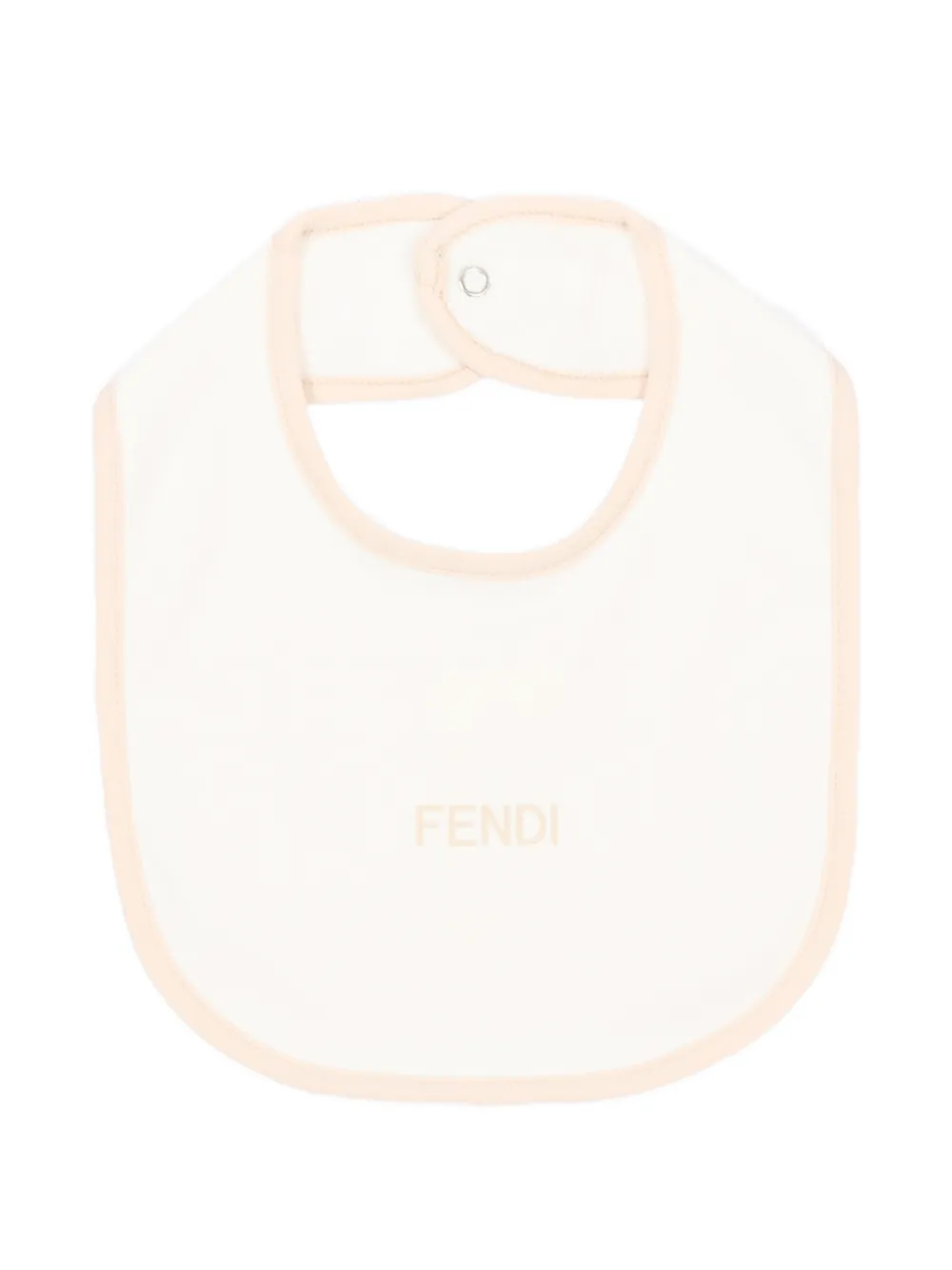 Fendi Kids Driedelige babyset met beerprint Beige