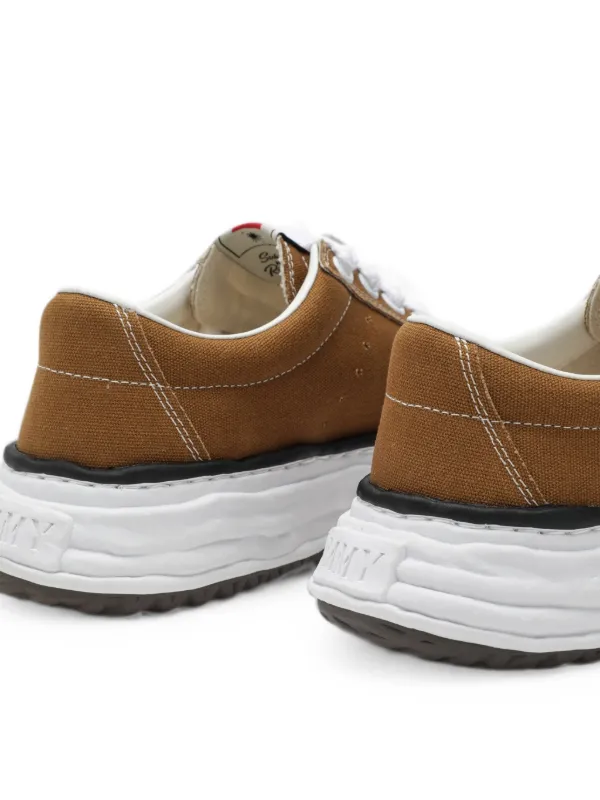 Maison MIHARA YASUHIRO Eric OG contrast-stitching chunky-sole