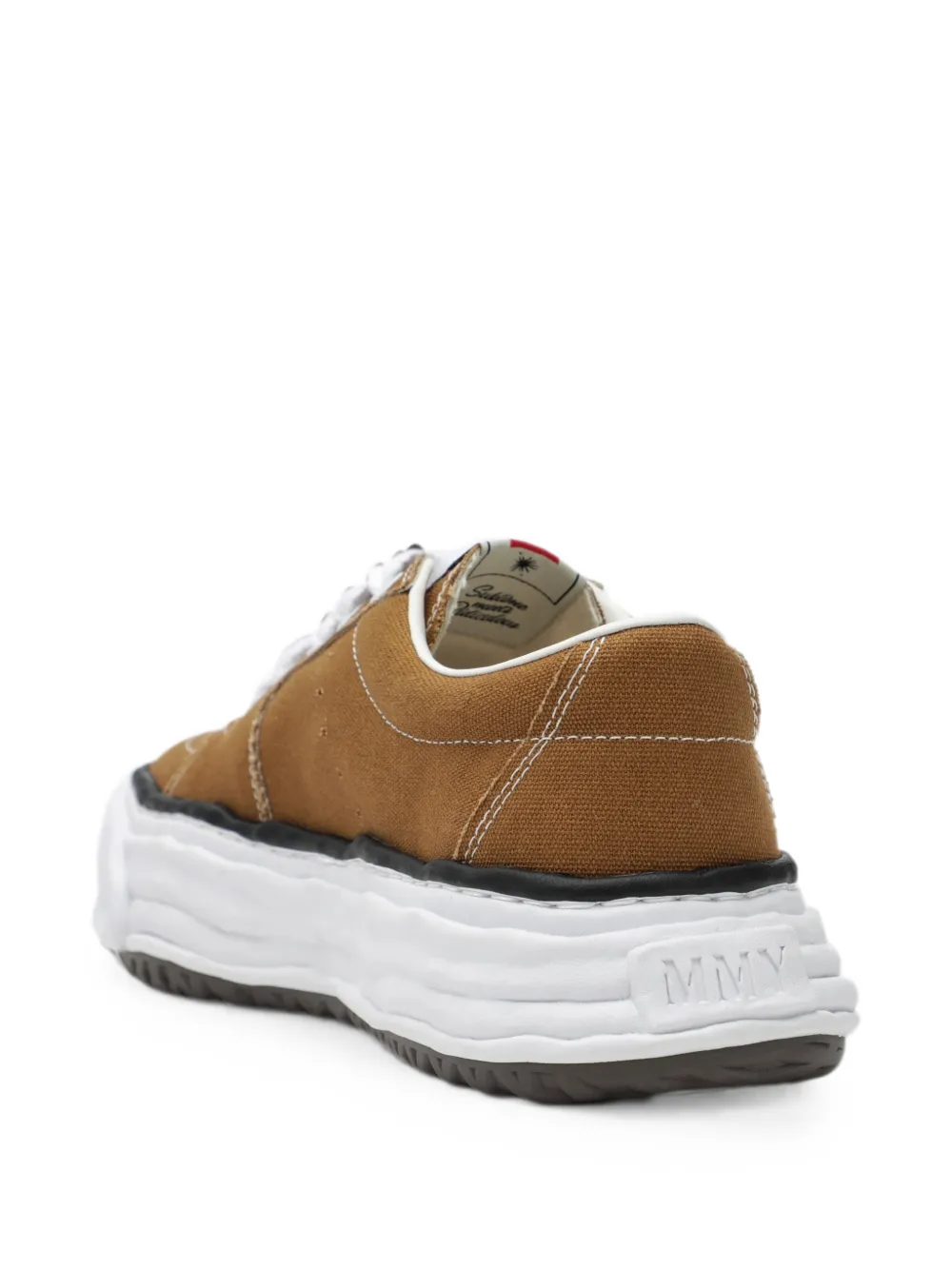 Maison MIHARA YASUHIRO Eric OG contrast-stitching chunky-sole sneakers Bruin