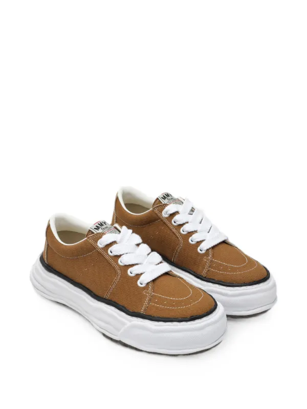 Maison MIHARA YASUHIRO Eric OG contrast-stitching chunky-sole