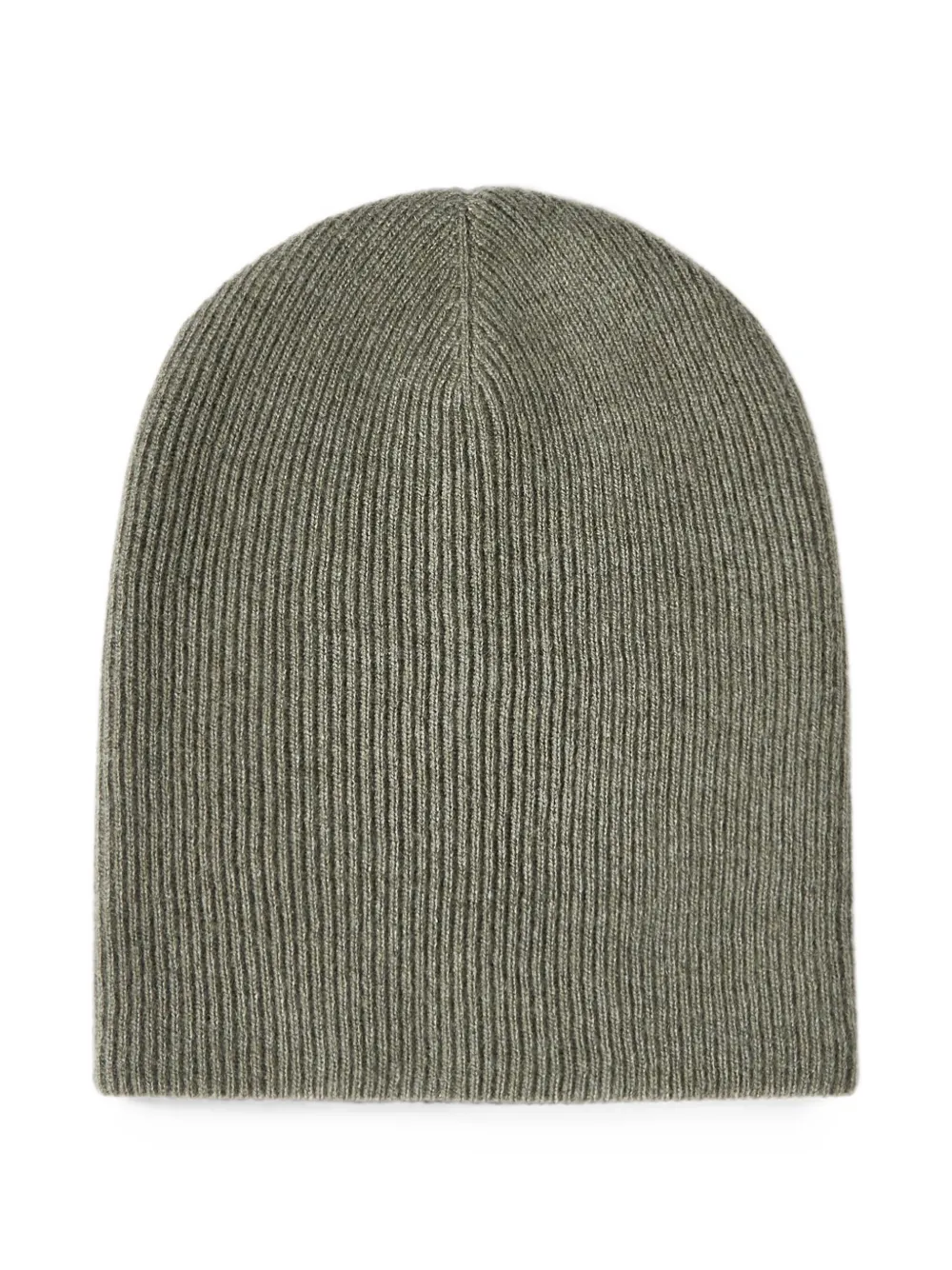 Brunello Cucinelli cashmere English-rib knit beanie - Grün