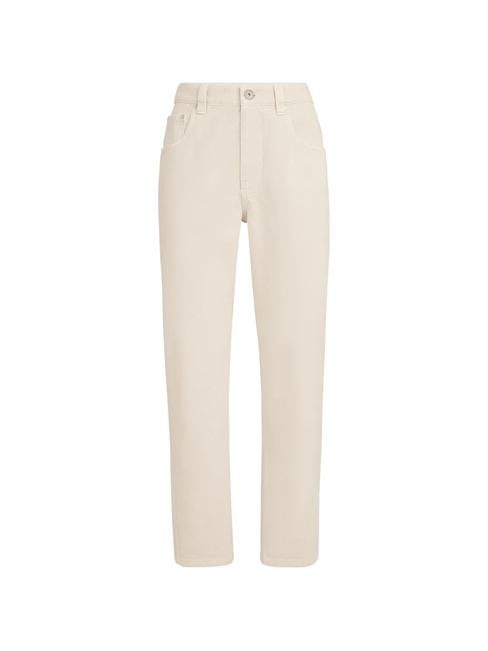 Brunello Cucinelli Gerade Five-Pocket-Jeans - Nude