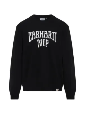 WTAPS Academy Logo Sweatshirt | Black | FARFETCH