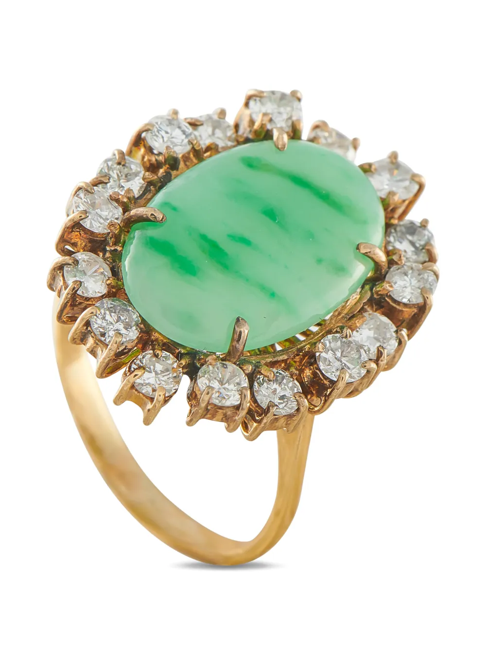 LB Exclusive jade and diamond ring - Oro