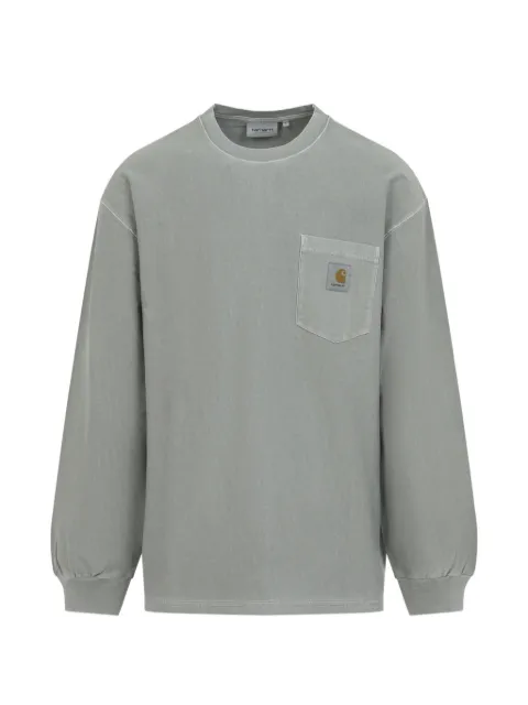 Carhartt WIP camiseta holgada con bolsillo de manga larga