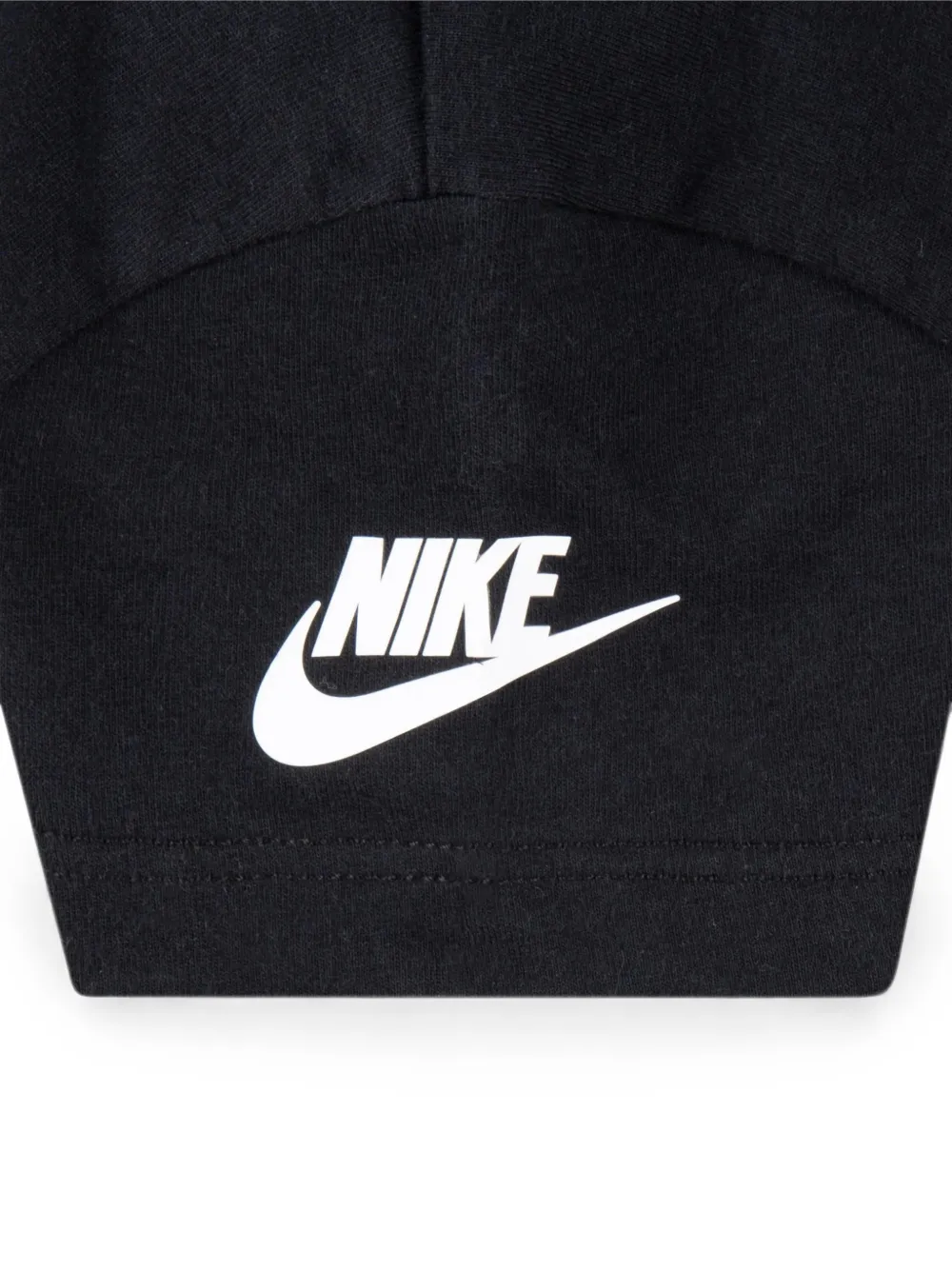 Nike Kids T-shirt met logoprint Zwart