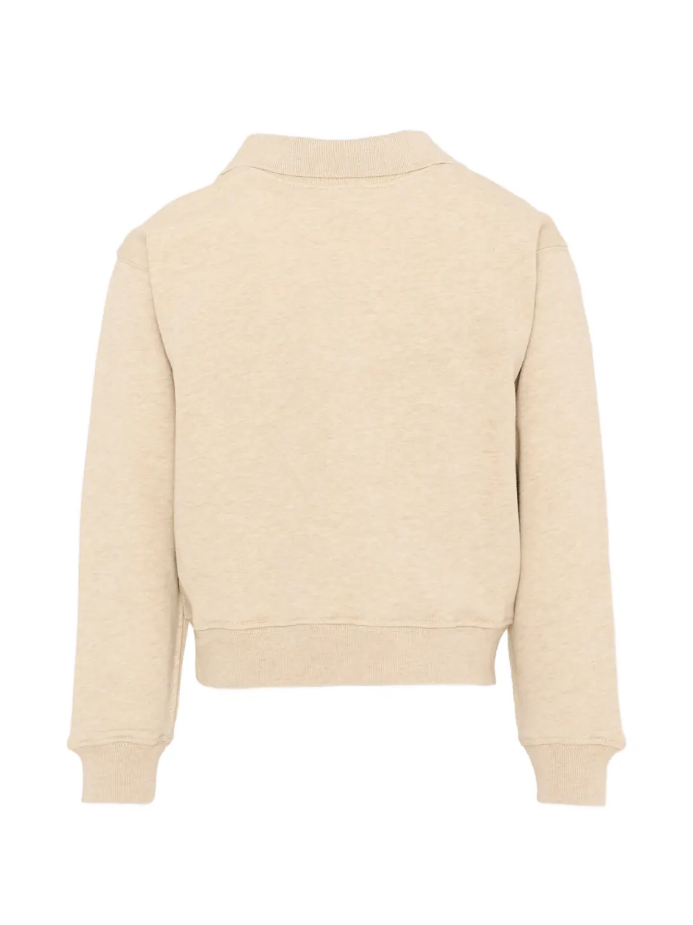 POLO RALPH LAUREN KIDS Trui met intarsia vlag en kraag Beige