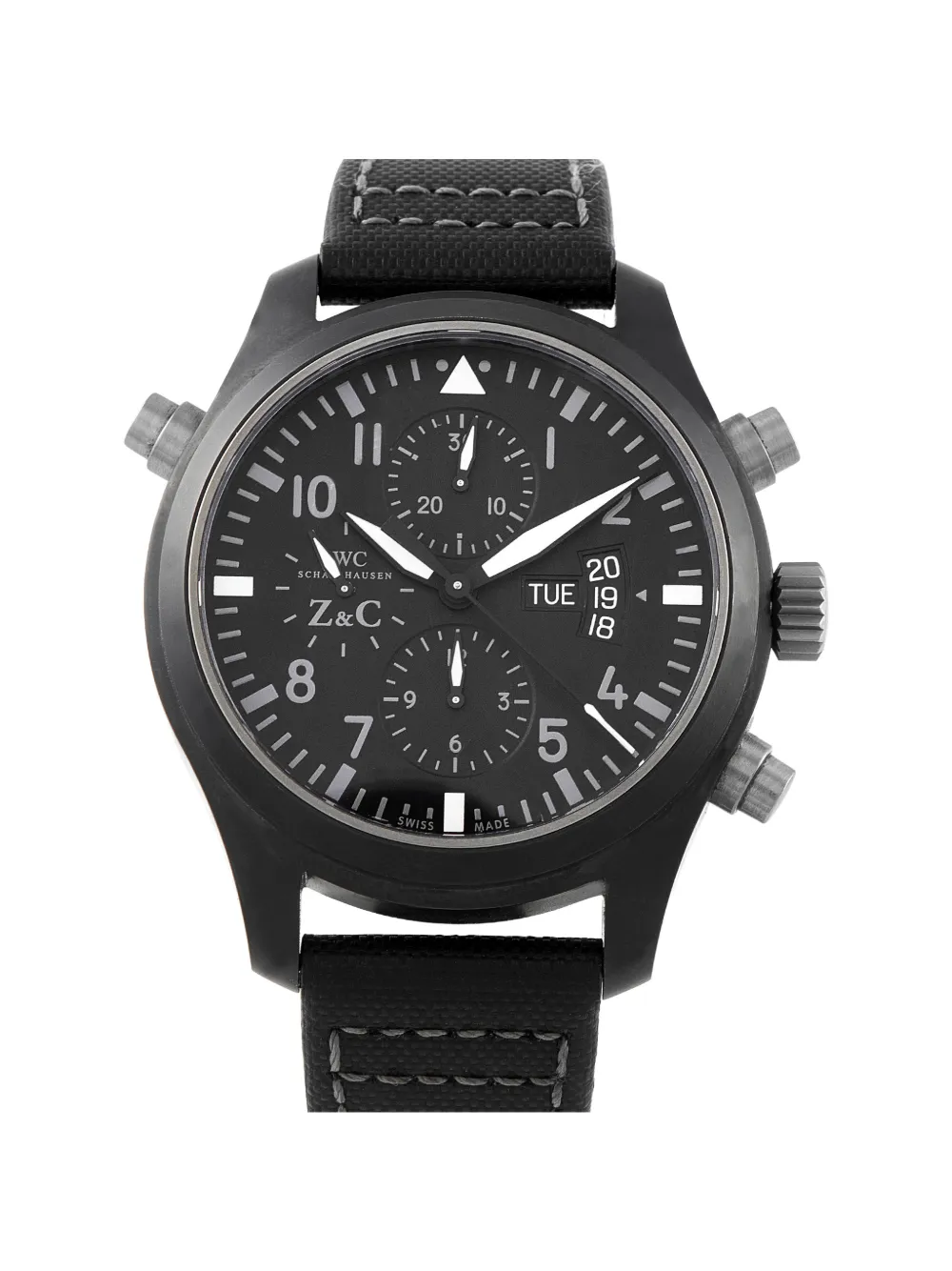 IWC Schaffhausen Top Gun Zegg & Cerlati 46mm watch - Schwarz