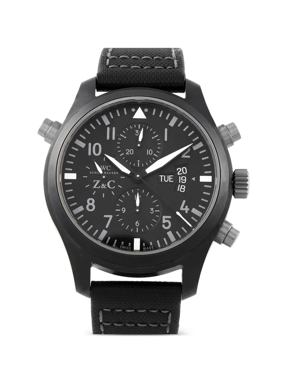 IWC Schaffhausen Top Gun Zegg & Cerlati 46mm watch - Nero