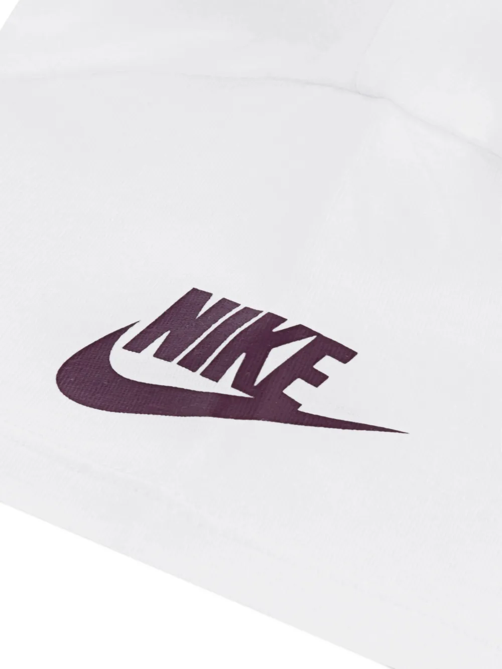 Nike Kids Futura T-shirt met dierenprint en logo Wit