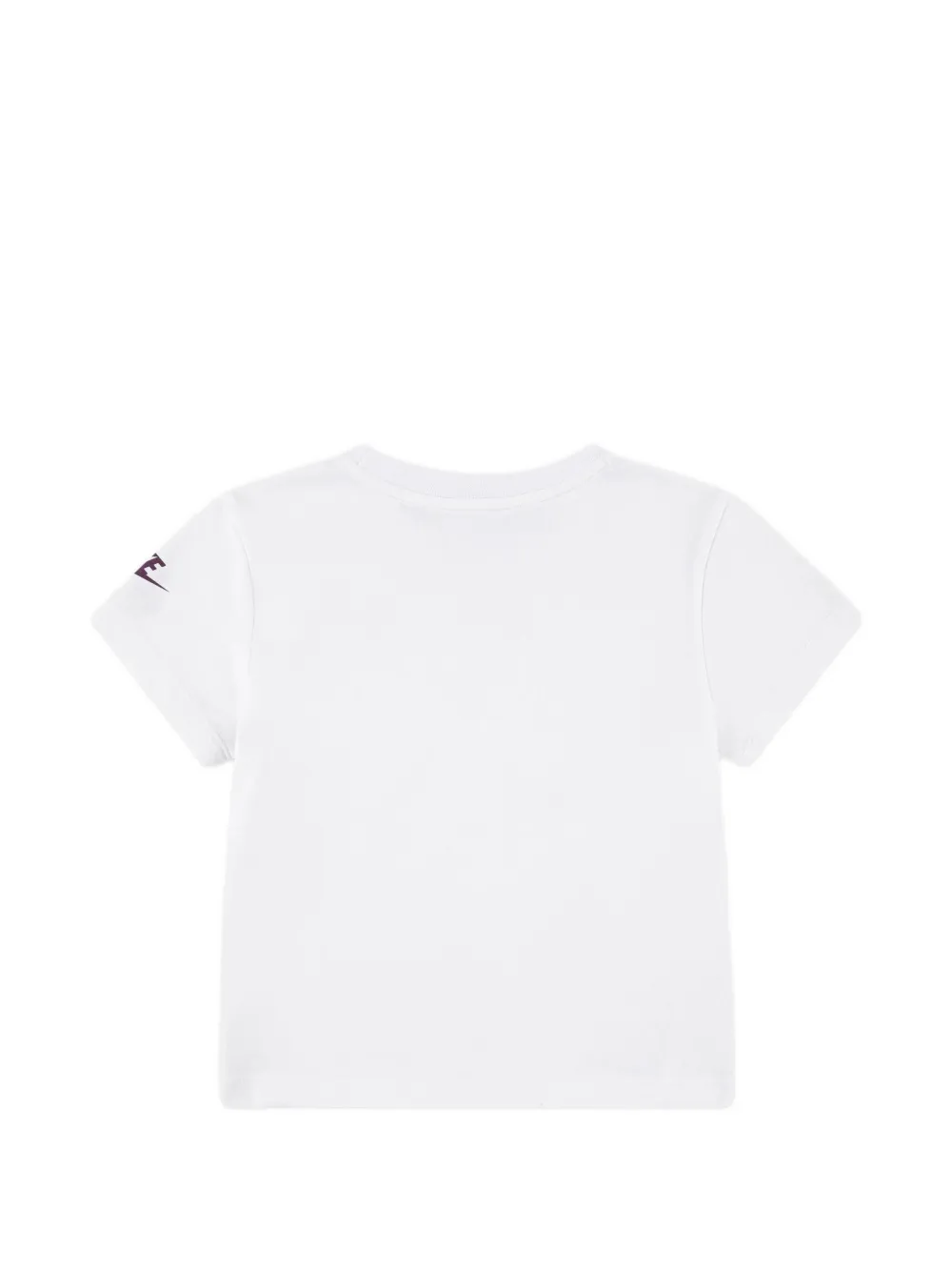 Nike Kids Futura T-shirt met dierenprint en logo Wit