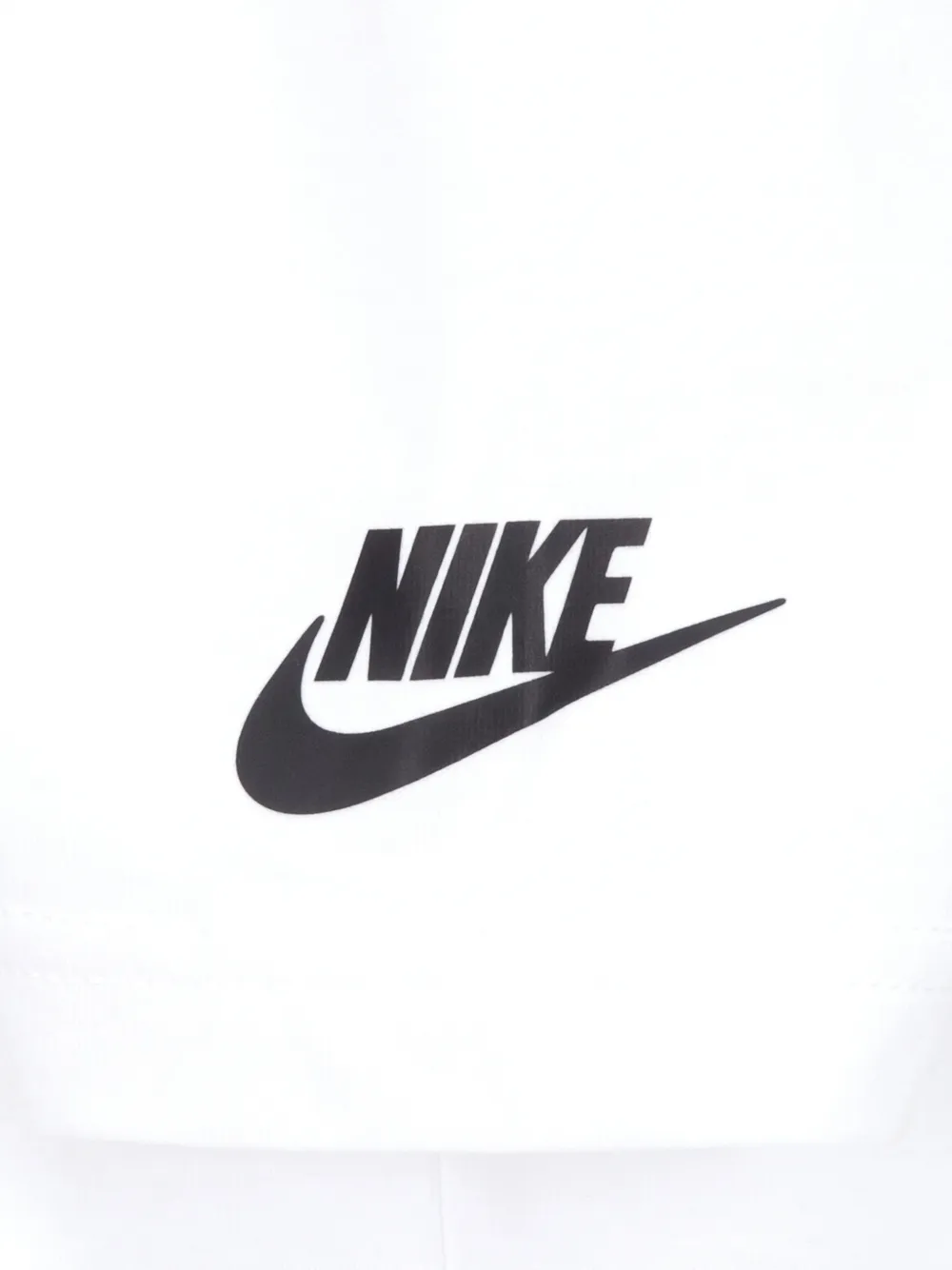 Nike Kids Futura Evergreen T-shirt met logoprint Wit