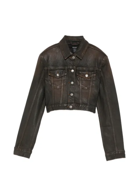 Ksubi Tucker cropped denim jacket