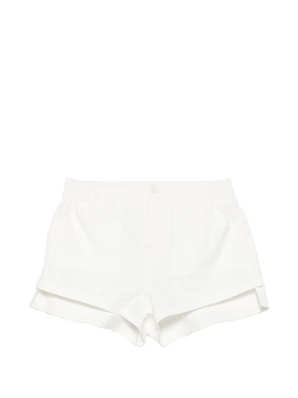 Coperni button tailored shorts - Bianco