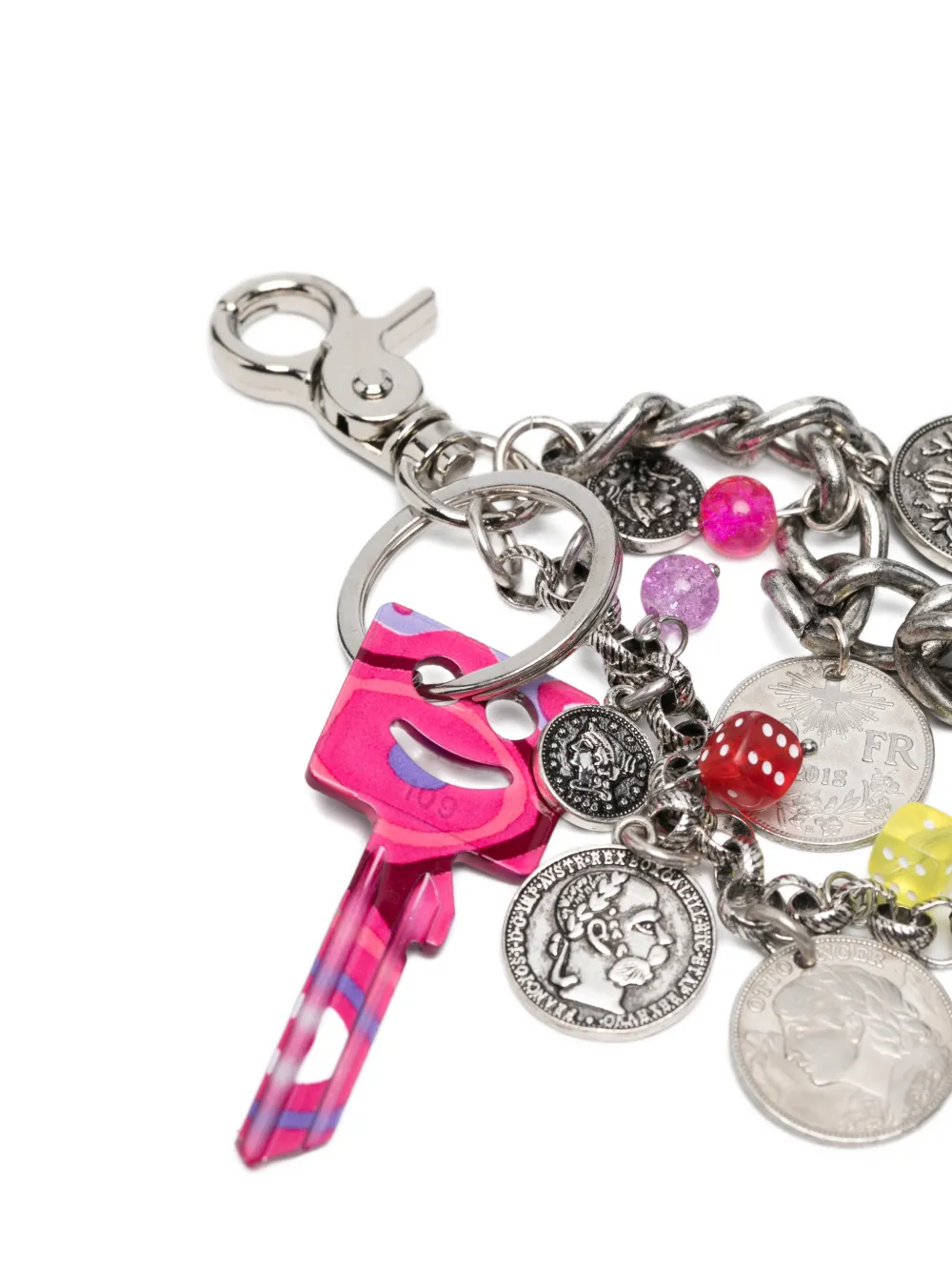 Ottolinger Chance tassenbedel met munthanger Zilver