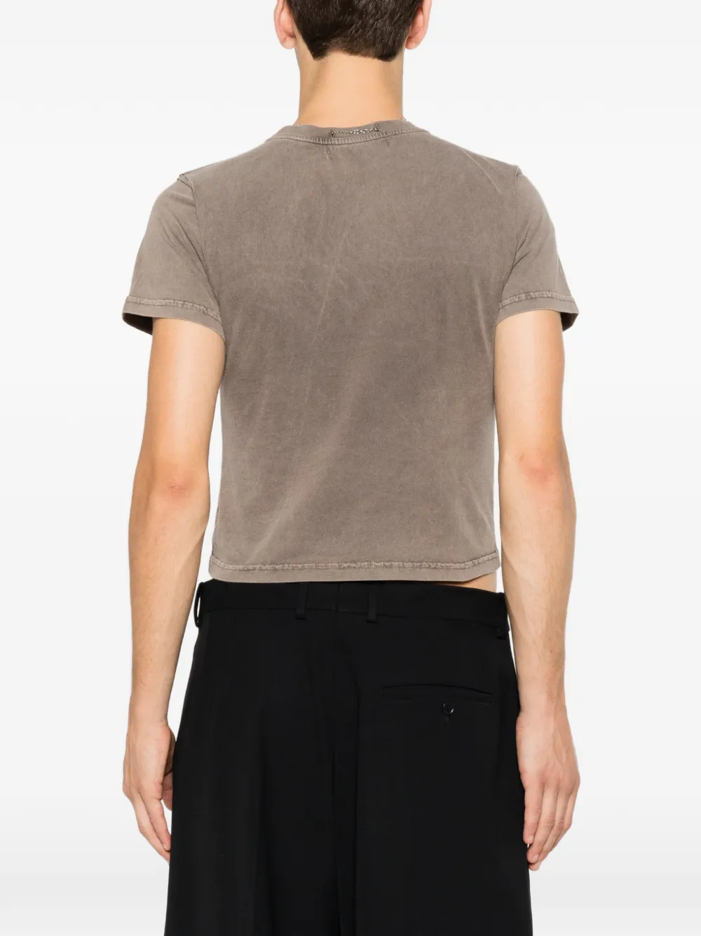 Ottolinger Double Luck Chain T-shirt Bruin