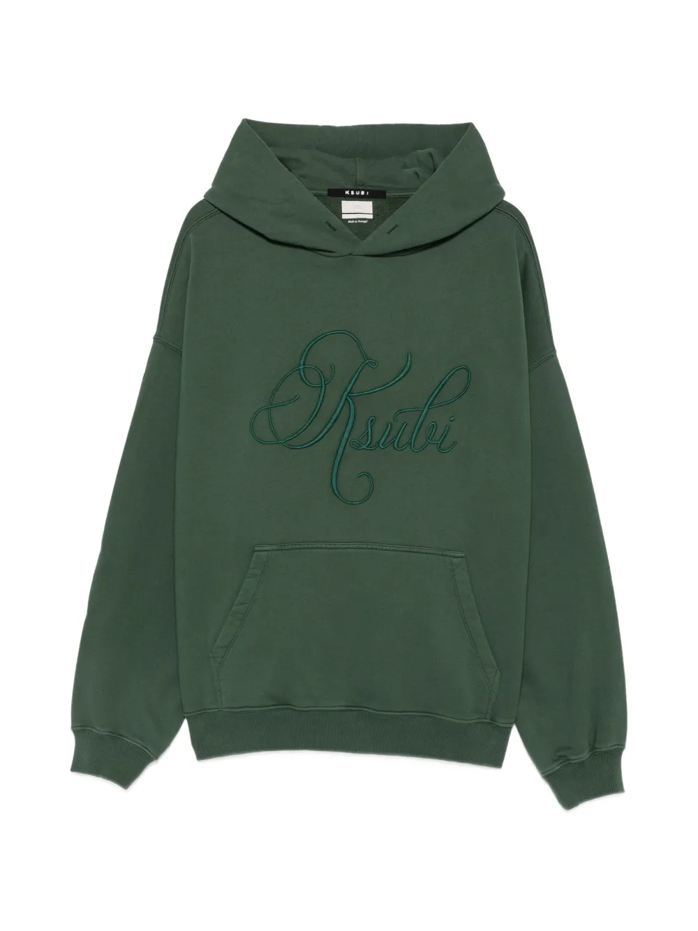 Ksubi Prestige Ekcess logo-embroidered hoodie - Verde