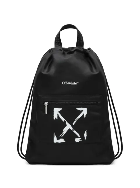Off-White Kids Arrows-print drawstring backpack