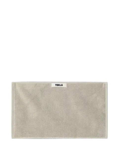 TEKLA logo-patch terry guest towel