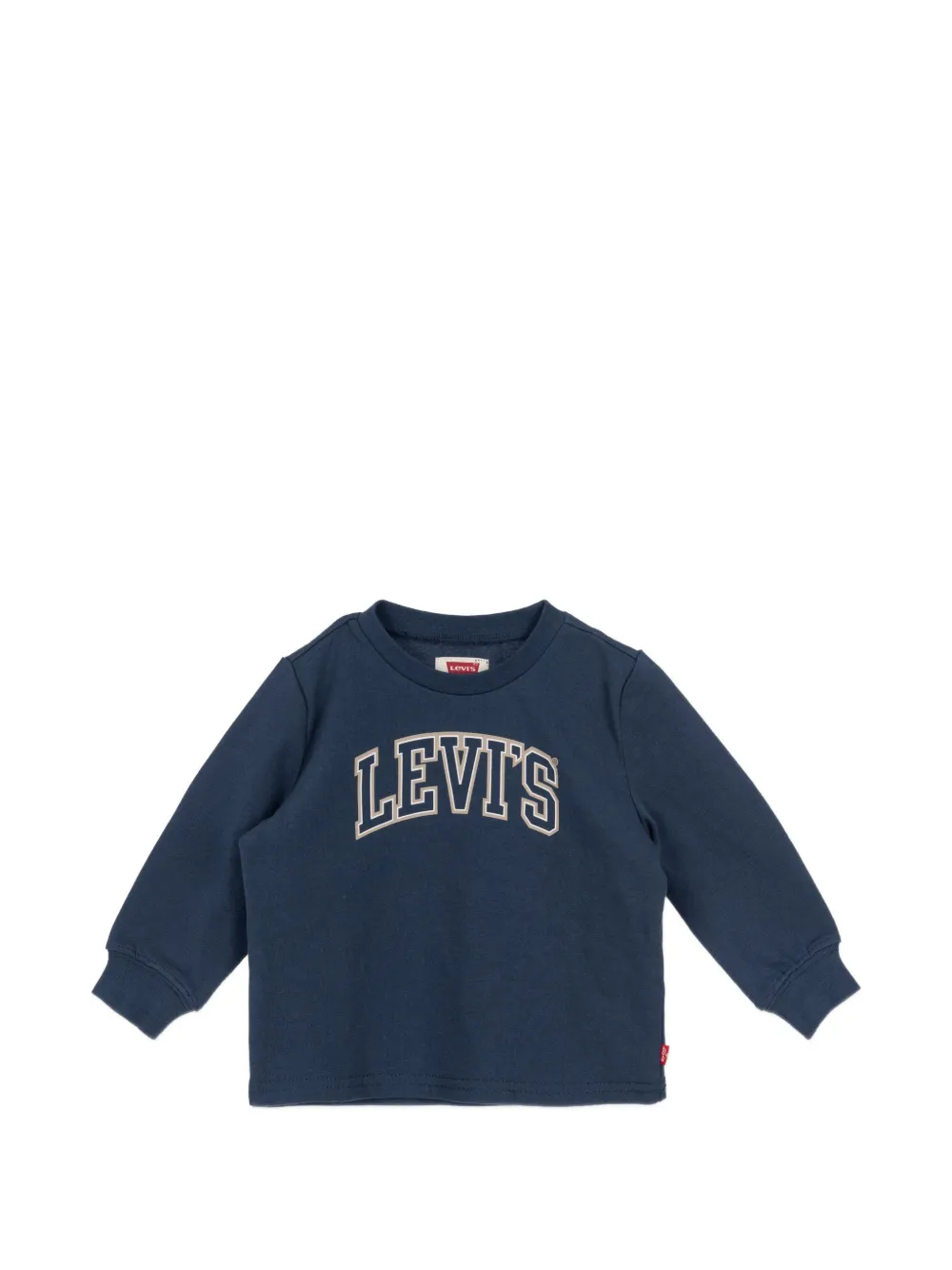 Levi's Kids logo-print long-sleeve sweatshirt - Blu