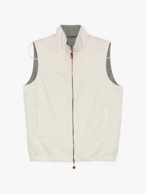 Kiton blusón reversible sin mangas
