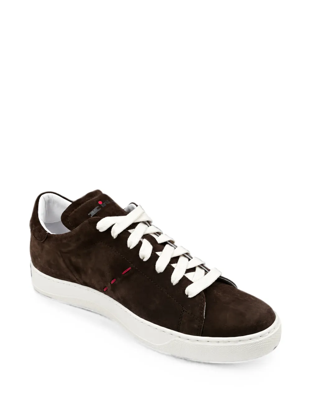 Kiton suede-finish sneakers Bruin