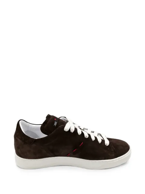 Kiton suede-finish sneakers