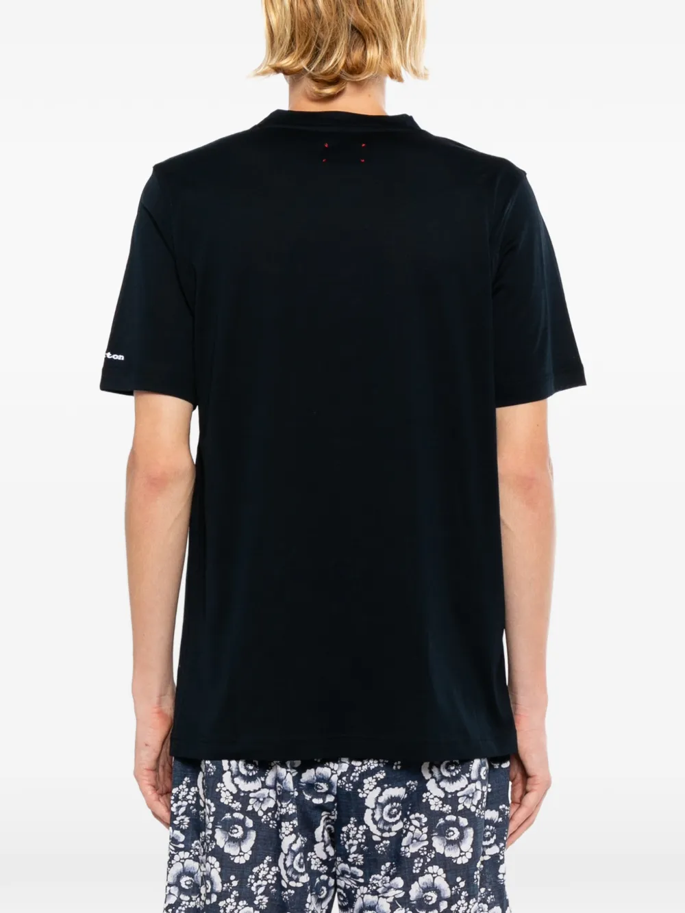 Kiton T-shirt met ronde hals Blauw
