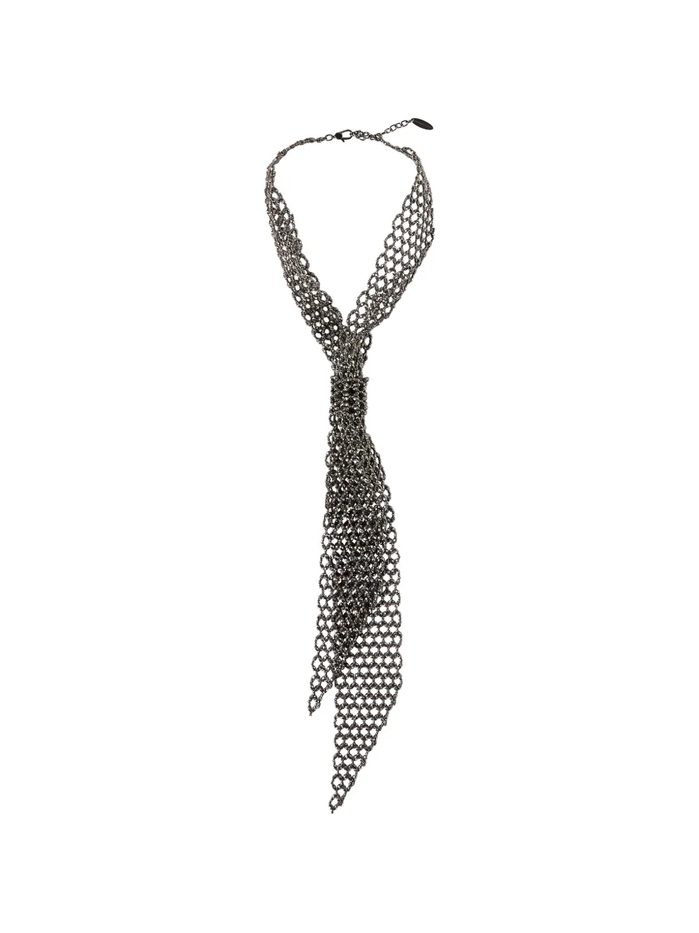 Brunello Cucinelli Collana in argento sterling - Nero
