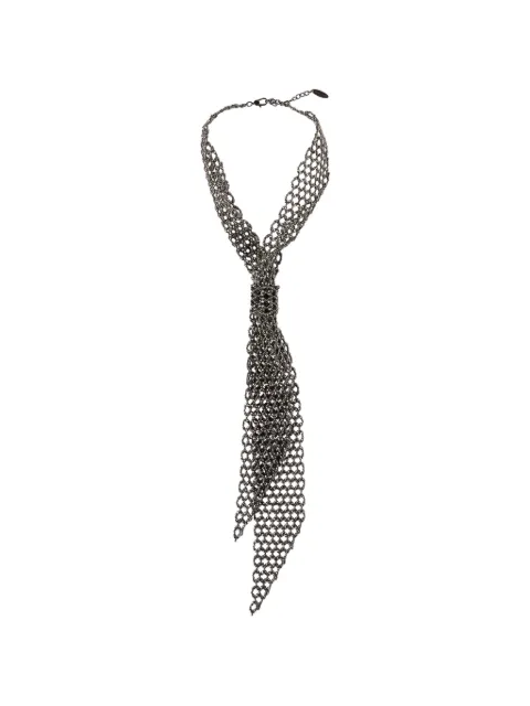 Brunello Cucinelli collar en plata de ley