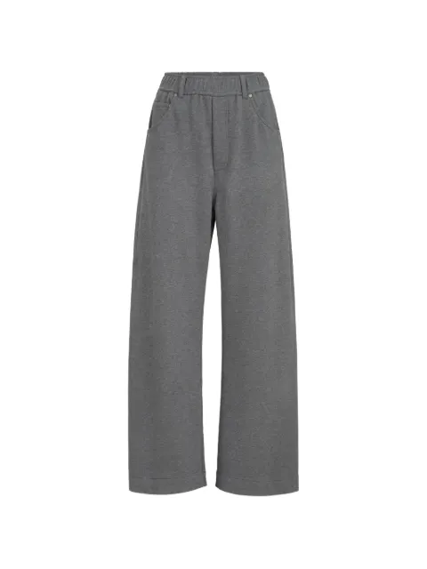 Brunello Cucinelli pantalones de algodón suave y tejido francés