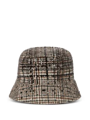 Burberry ヴィンテージチェック バケットハット | ブラウン | FARFETCH JP