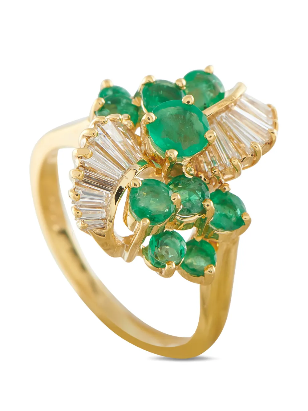 LB Exclusive emerald and diamond ring - Oro