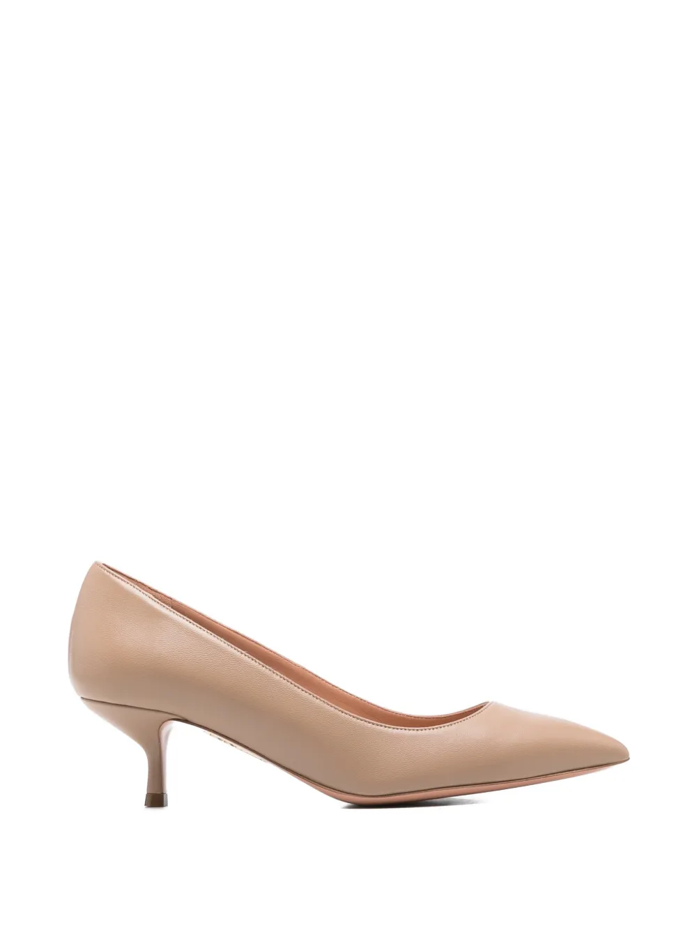 Aquazzura Purist pointed-toe pumps Beige